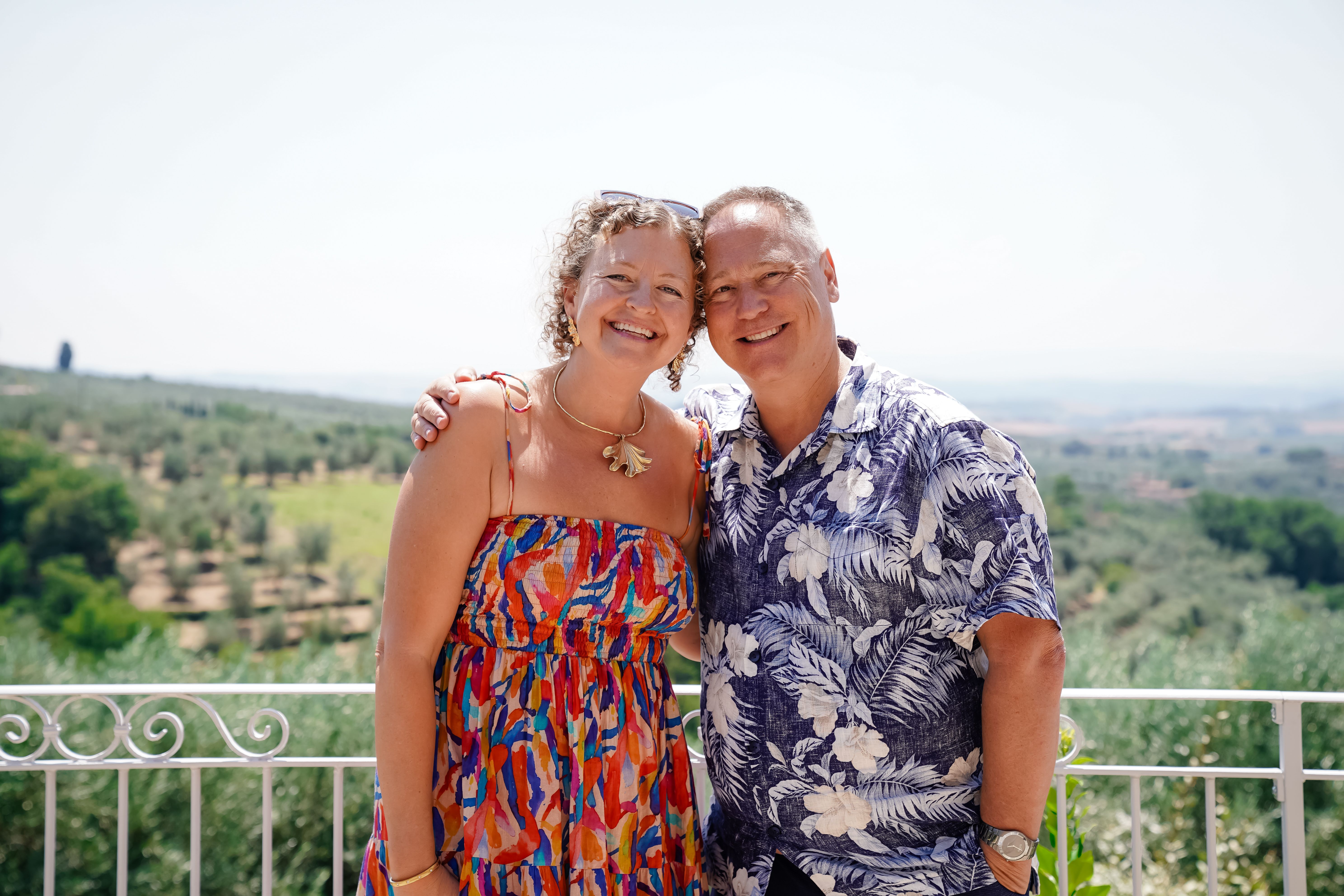 Trevor and Leesa McGregor together